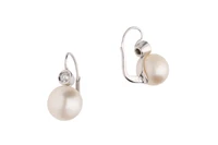 Orecchini con diamanti e perle coltivate - Asta Preziosi Orecchini con diamanti e perle coltivate - Asta Preziosi