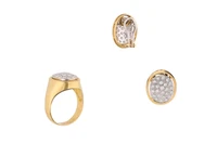 Parure composta con diamanti - Asta Preziosi Parure composta con diamanti - Asta Preziosi