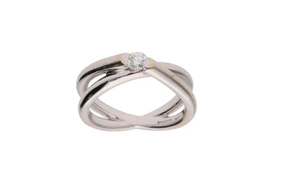 Anello con diamante - Asta Preziosi Anello con diamante - Asta Preziosi