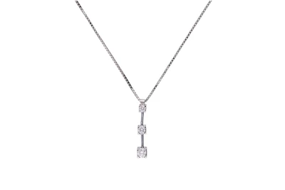 Collana con tre diamanti - Asta Preziosi Collana con tre diamanti - Asta Preziosi