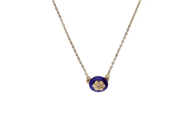 Collier con smalto e piccolo diamante - Asta Preziosi Collier con smalto e piccolo diamante - Asta Preziosi