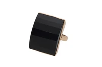 Anello con onice sfaccettato - Asta preziosi