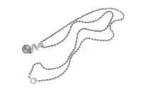 Collana e pendente con diamanti e perla coltivata - Asta preziosi