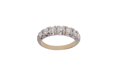 Anello con diamanti - Asta preziosi