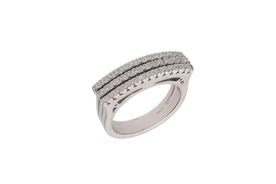 Anello con diamanti - Asta preziosi