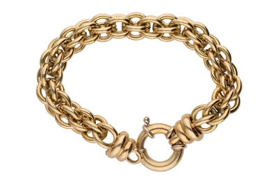 Bracciale a maglie intrecciate - Asta preziosi