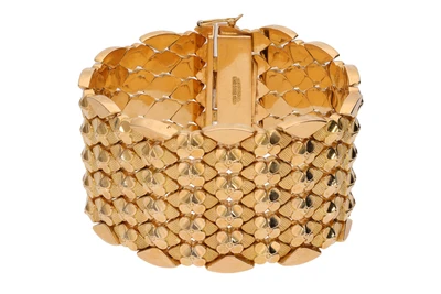 Bracciale a tessuto - Asta preziosi