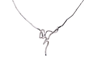 Collier con diamanti - Asta preziosi