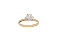 Anello con diamante - Asta Preziosi
