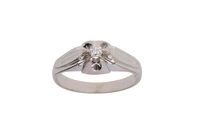 Anello con diamante - Asta Preziosi Anello con diamante - Asta Preziosi