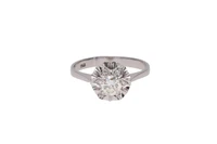 Anello con diamanti - Asta Preziosi