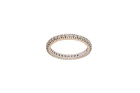 Anello eternity con diamanti - Asta Preziosi