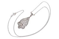Collana con diamante - Asta Preziosi Collana con diamante - Asta Preziosi