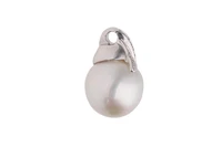 Pendente con diamanti e perla coltivata - Asta Preziosi Pendente con diamanti e perla coltivata - Asta Preziosi