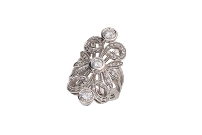 Anello con diamanti - Asta Preziosi