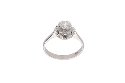 Anello con diamanti - Asta Preziosi