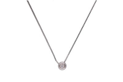 Collier con diamante - Asta Preziosi