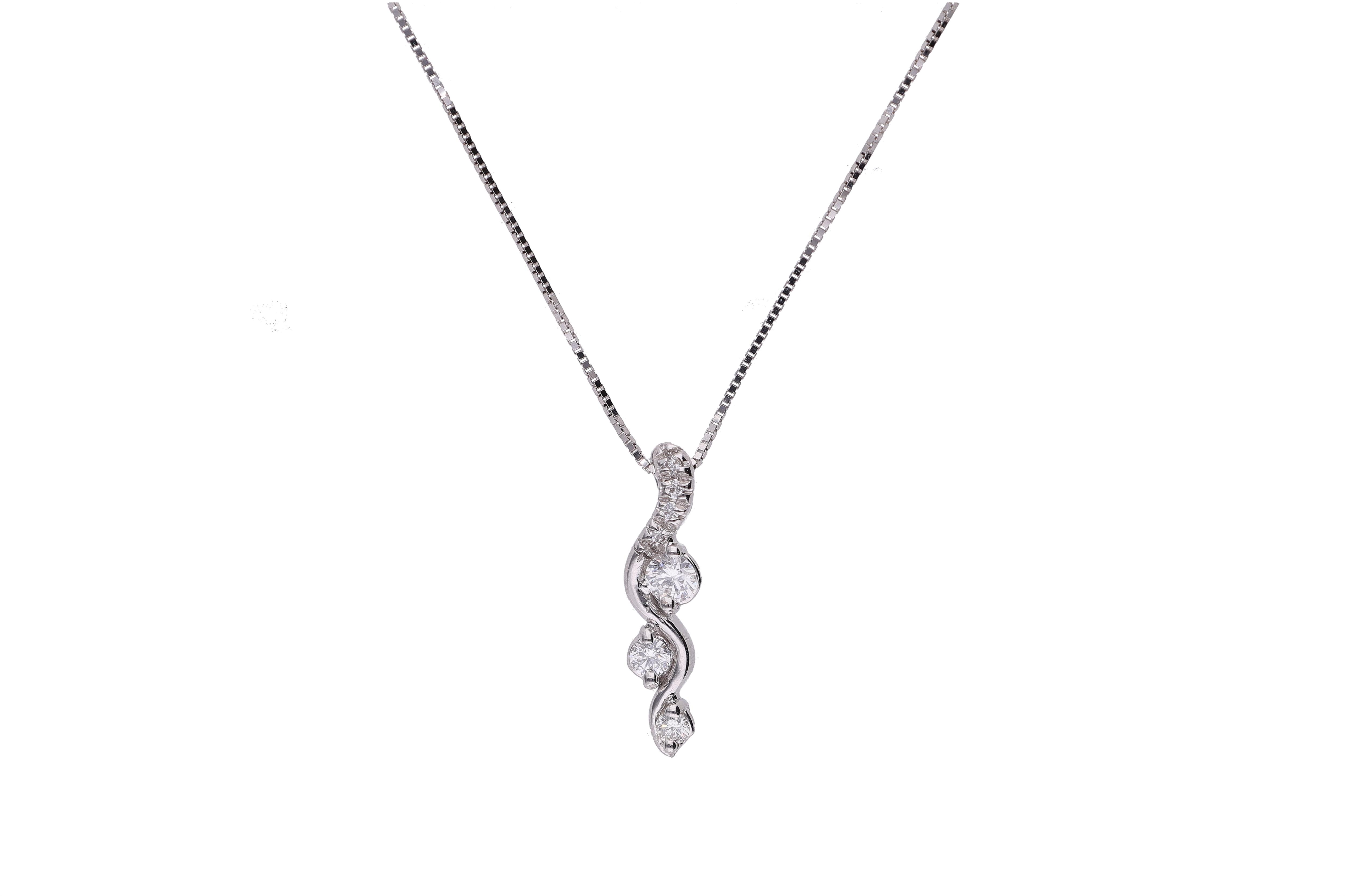 Miluna, collana con diamanti - Asta Preziosi
