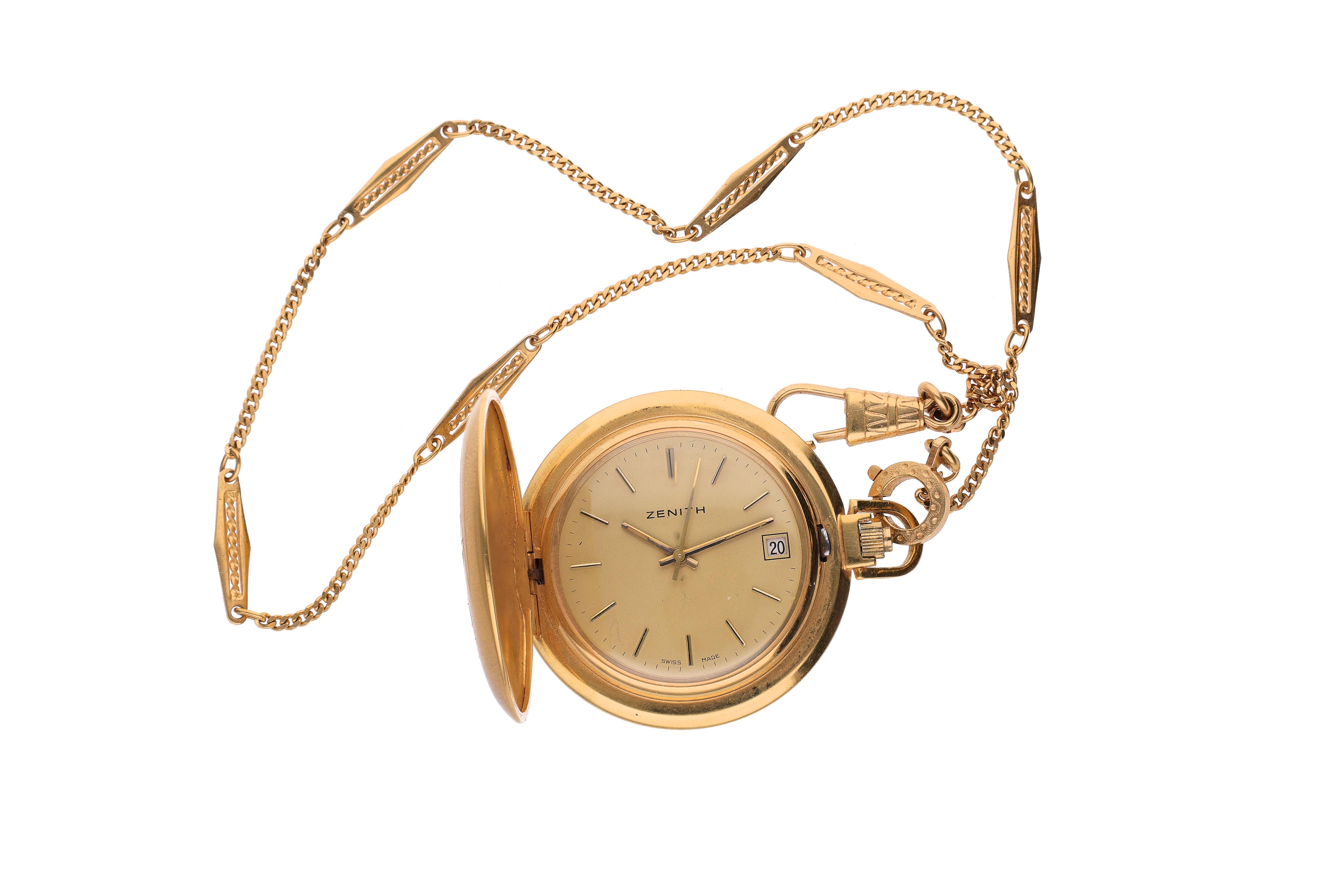 Zenith, orologio da tasca con catena - Asta Preziosi