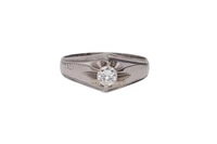 Anello con diamante - Asta Preziosi Anello con diamante - Asta Preziosi