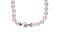 Collana di perle coltivate con chiusura di diamanti - Asta Preziosi Collana di perle coltivate con chiusura di diamanti - Asta Preziosi