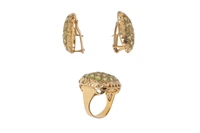 Parure con peridoti - Asta Preziosi Parure con peridoti - Asta Preziosi