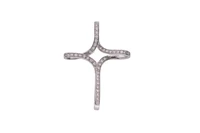 Pendente a forma di croce con diamanti - Asta Preziosi Pendente a forma di croce con diamanti - Asta Preziosi