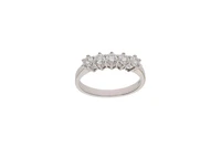 Veretta con cinque diamanti - Asta Preziosi Veretta con cinque diamanti - Asta Preziosi