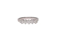 Veretta con cinque diamanti - Asta Preziosi Veretta con cinque diamanti - Asta Preziosi
