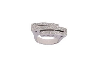 Anello con diamanti - Asta Preziosi
