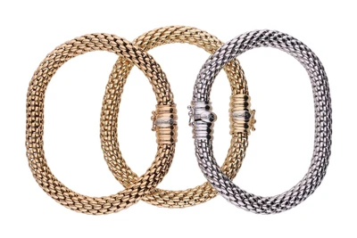 Fope, tris di bracciali - Asta Preziosi Fope, tris di bracciali - Asta Preziosi
