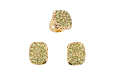 Parure con peridoti - Asta Preziosi Parure con peridoti - Asta Preziosi