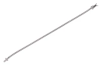 Bracciale tennis con diamanti - Asta Preziosi