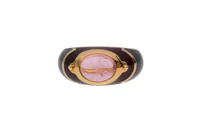 La Nouvelle Bague, anello con tormalina e smalti - Asta Preziosi La Nouvelle Bague, anello con tormalina e smalti - Asta Preziosi