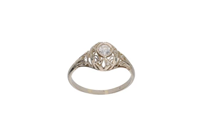 Anello Liberty con diamanti - Asta Preziosi
