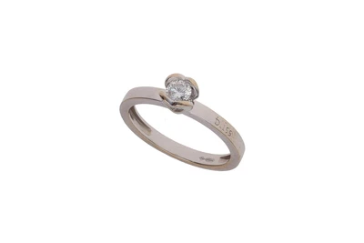 Bliss, anello solitario con diamante - Asta Preziosi Bliss, anello solitario con diamante - Asta Preziosi