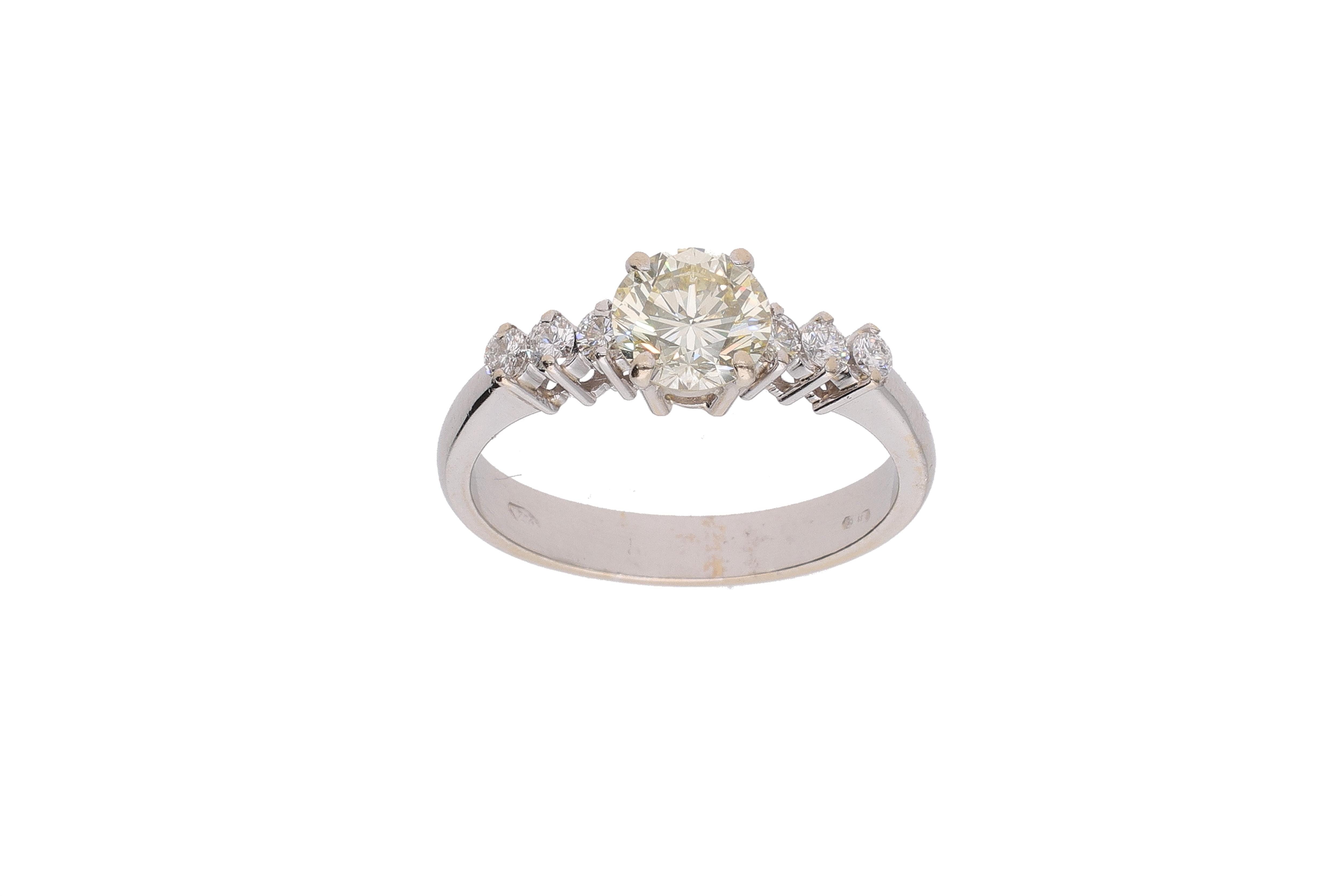 Anello con diamanti - Asta Preziosi