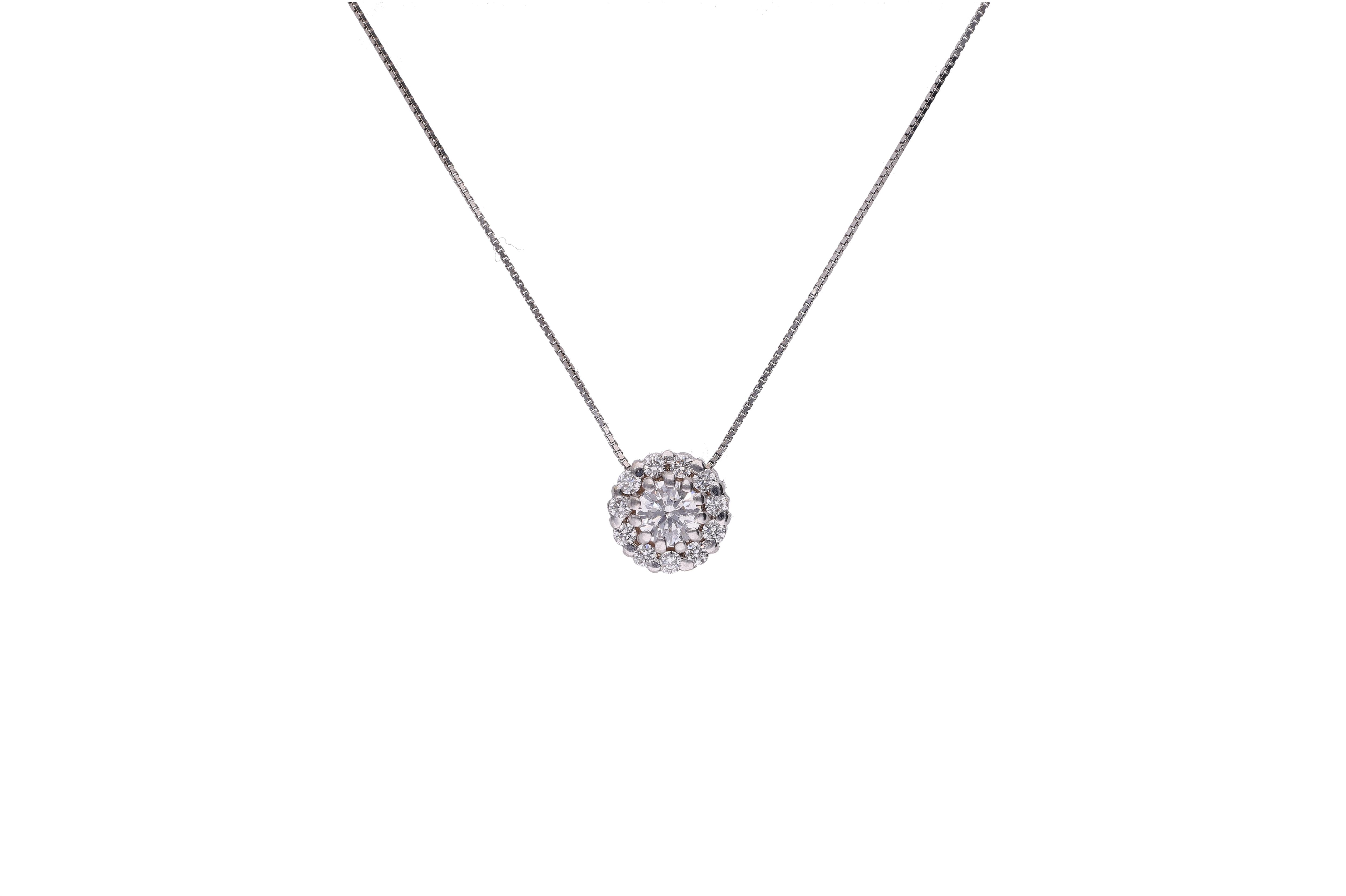 Collier e pendente mobile con diamanti - Asta Preziosi