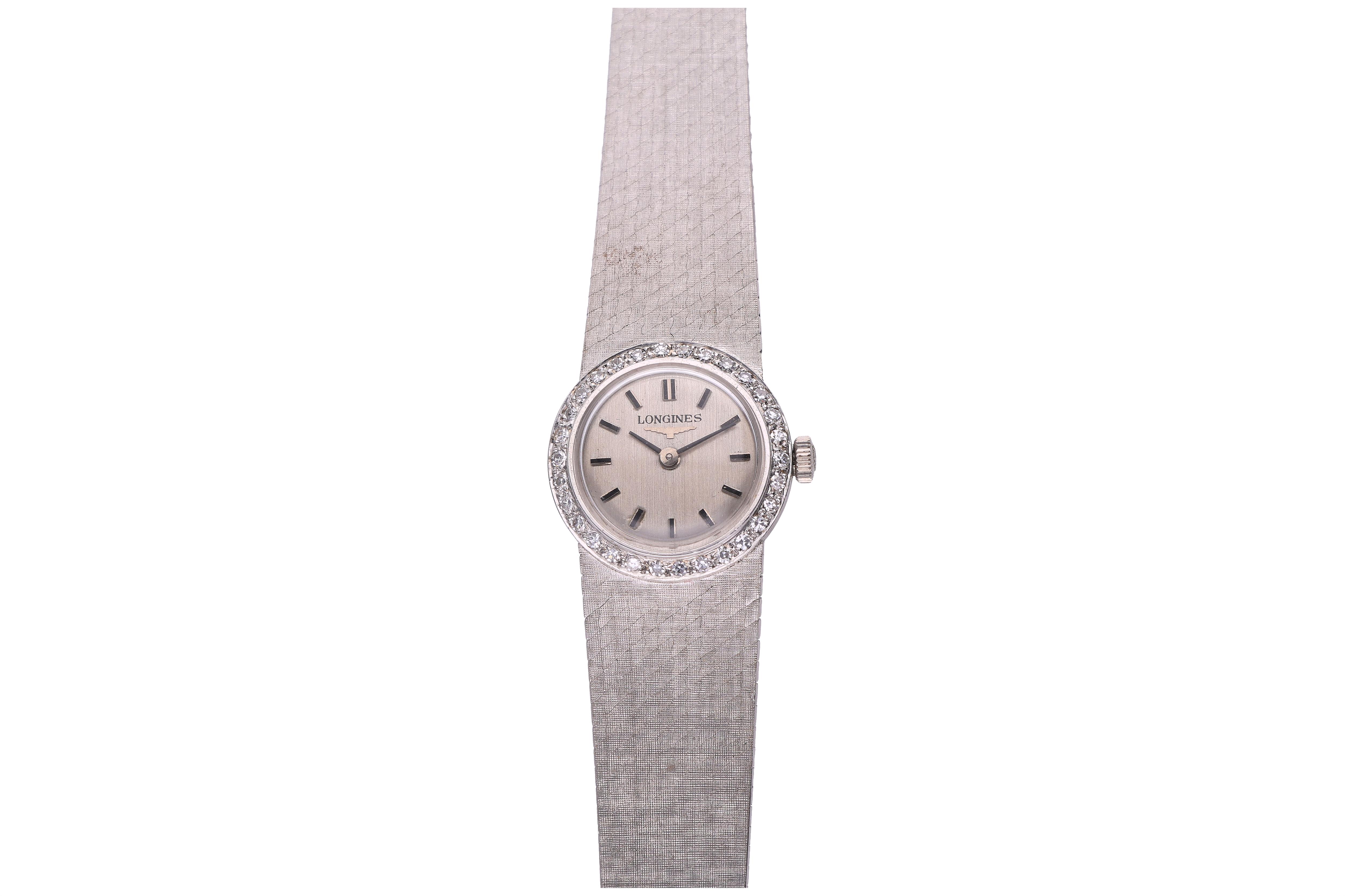Longines, orologio con diamanti - Asta Preziosi
