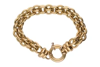 Bracciale a maglie intrecciate - Asta Preziosi Bracciale a maglie intrecciate - Asta Preziosi