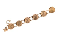 Bracciale con sterline - Asta Preziosi