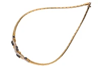 Collier con diamanti e zaffiri - Asta Preziosi Collier con diamanti e zaffiri - Asta Preziosi