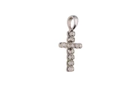 Pendente a forma di croce con diamanti - Asta Preziosi Pendente a forma di croce con diamanti - Asta Preziosi