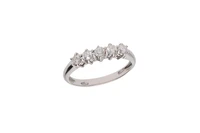 Veretta con cinque diamanti - Asta Preziosi Veretta con cinque diamanti - Asta Preziosi