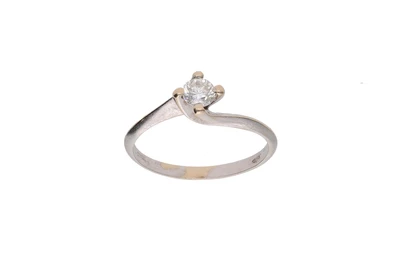 Anello con diamante - Asta Preziosi Anello con diamante - Asta Preziosi