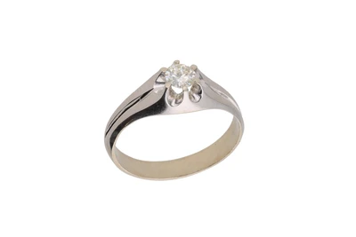 Anello con diamante - Asta Preziosi Anello con diamante - Asta Preziosi