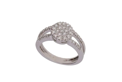 Anello con diamanti - Asta Preziosi Anello con diamanti - Asta Preziosi
