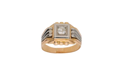 Anello solitario con diamante - Asta Preziosi Anello solitario con diamante - Asta Preziosi