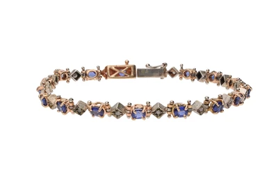 Bracciale con diamanti e pietre - Asta Preziosi Bracciale con diamanti e pietre - Asta Preziosi
