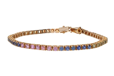 Bracciale con pietre multicolore - Asta Preziosi Bracciale con pietre multicolore - Asta Preziosi